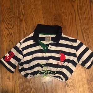 cropped vintage tee